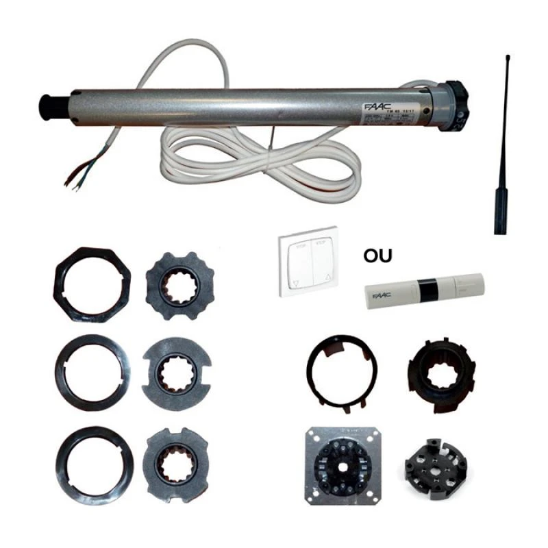 KIT T-MODE 2 MINI RENO 56 FILAIRE POUR VOLETS ROULANTS FAAC 3 KIT T-MODE 2 MINI RENO 56 FILAIRE POUR VOLETS ROULANTS FAAC