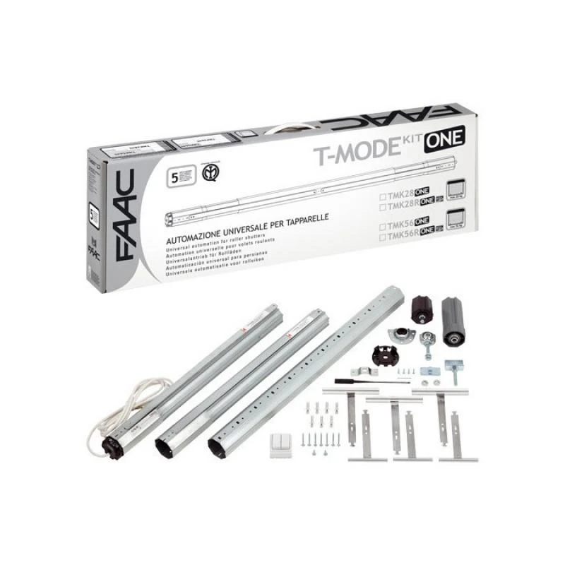 KIT T-MODE ONE 56 MOTORISATION TUBULAIRE FILAIRE VOLETS ROULANTS FAAC 3 KIT T-MODE ONE 56 MOTORISATION TUBULAIRE FILAIRE VOLETS ROULANTS FAAC