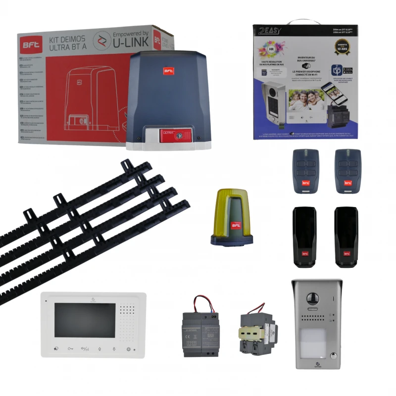 PACK KIT DEIMOS BT ULTRA A400 De BFT Et Vidéophone MINI ZEN 3 PACK KIT DEIMOS BT ULTRA A400 De BFT Et Vidéophone MINI ZEN