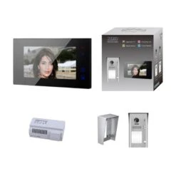 KIT VIDEO AO 7 POUCES CAMERA SAILLIE AVEC MÉMOIRE