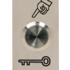 PB19NO+NC_ST_SI BOUTON POUSSOIR INOX SEWOSY