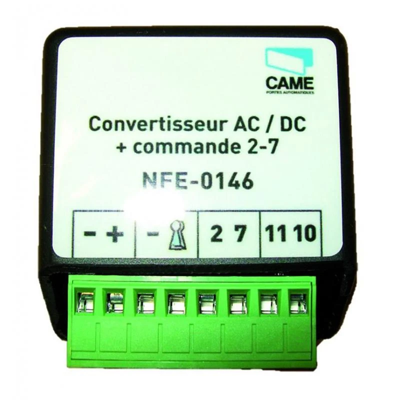 840EC-0010 Convertisseur Alimentation Interphone CAME 3 840EC-0010 Convertisseur Alimentation Interphone CAME