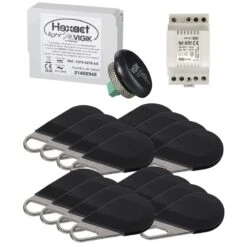 HEPACK16 Pack 1 Centrale HELIGHT2 + 16 Badges HECV2N AIPHONE