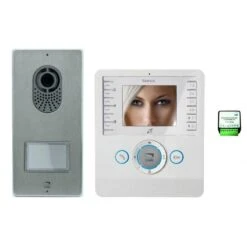 KIT BIANCA BF CV Interphone Vidéo CAME 001CK0004FR