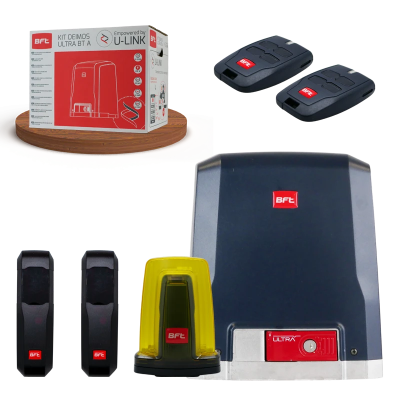 Kit DEIMOS BT ULTRA A600 Motorisation Portail Coulissant BFT 3 Kit DEIMOS BT ULTRA A600 Motorisation Portail Coulissant BFT