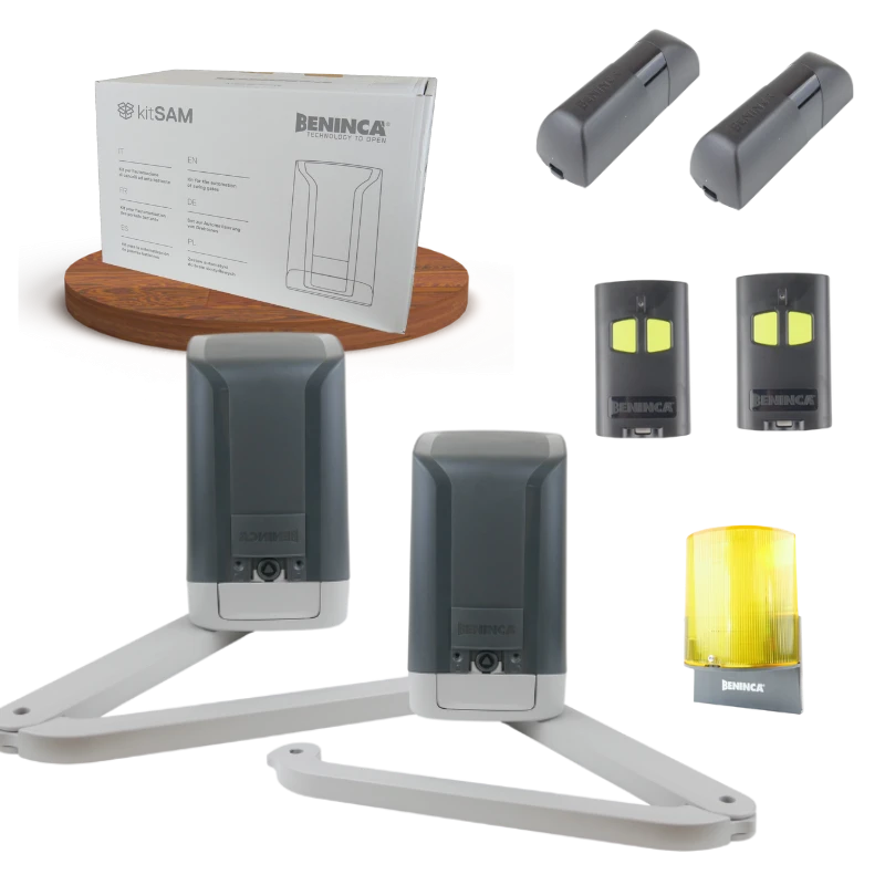 Kit SAM Motorisation 24V à Bras Articulés BENINCA 3 Kit SAM Motorisation 24V à Bras Articulés BENINCA
