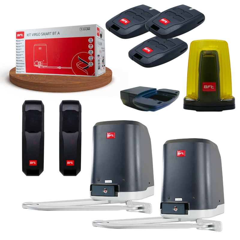Kit VIRGO SMART BT A20 Automatisme Portail 2 Battants BFT 24 V + ACCESSOIRES SUPPLEMENTAIRES 3 Kit VIRGO SMART BT A20 Automatisme Portail 2 Battants BFT 24 V + ACCESSOIRES SUPPLEMENTAIRES