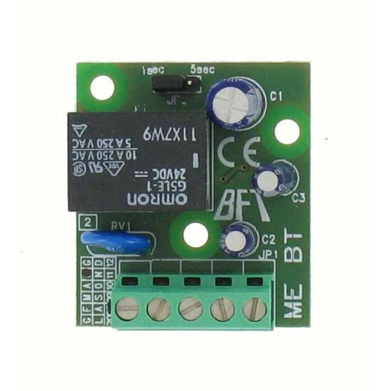 ME BT CARTE DE COMMANDE POUR SERRURE 24V BFT 3 ME BT CARTE DE COMMANDE POUR SERRURE 24V BFT