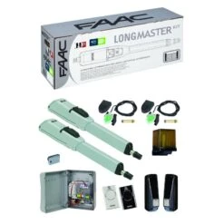 KIT LONGMASTER SG Motorisation Portail Battant FAAC 24V