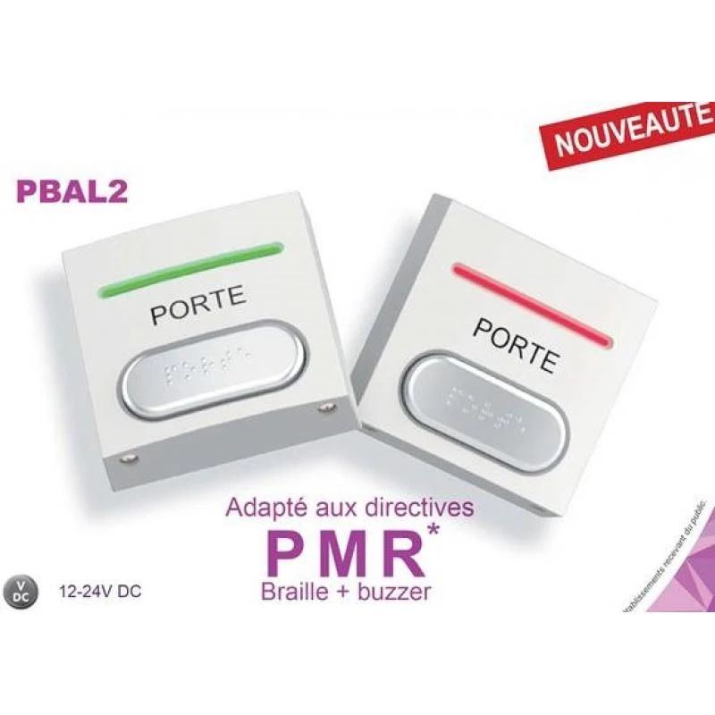 PBAL1 Bouton Poussoir Blanc ABS SEWOSY 12-24V 4 PBAL1 Bouton Poussoir Blanc ABS SEWOSY 12-24V – Image 2