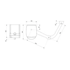 KMB24 Kit De Motorisation Pour Portail à 2 Battants BENINCA 13 KMB24 Kit De Motorisation Pour Portail à 2 Battants BENINCA -BFT Soldes Boutique schema technique mb 800x800