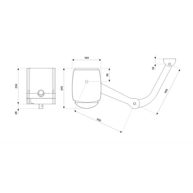 KMB24 Kit De Motorisation Pour Portail à 2 Battants BENINCA 8 KMB24 Kit De Motorisation Pour Portail à 2 Battants BENINCA – Image 6
