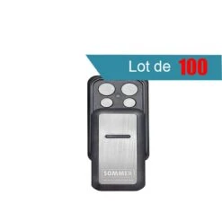 SLIDER PLUS S10305 Télécommande 4 Canaux SOMMER Pack De 100